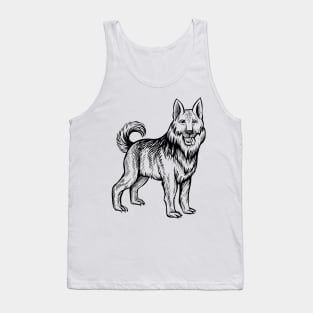 German Shepherd Tank Top